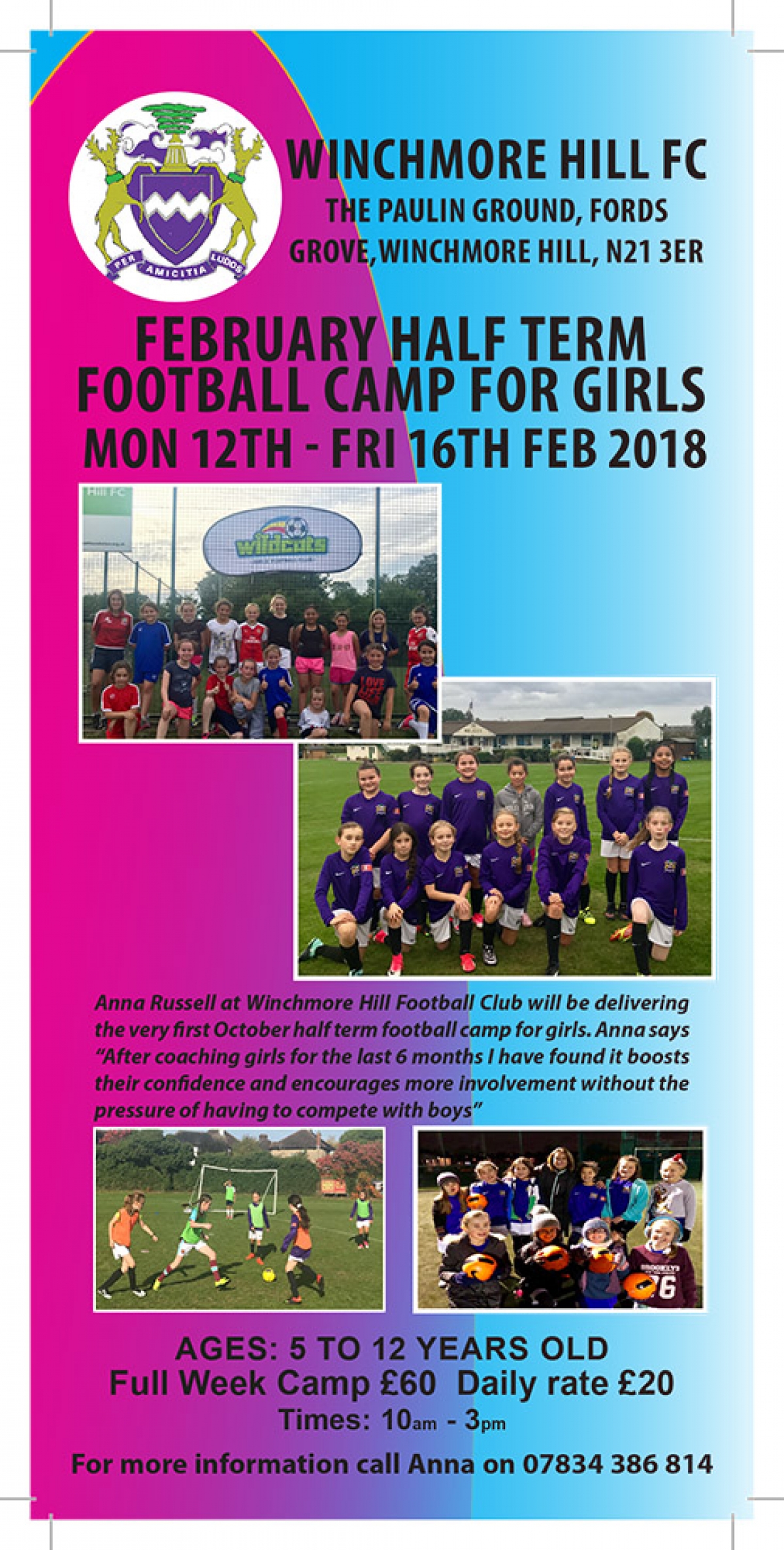 February Half Term Soccer Schools For Boys And Girls