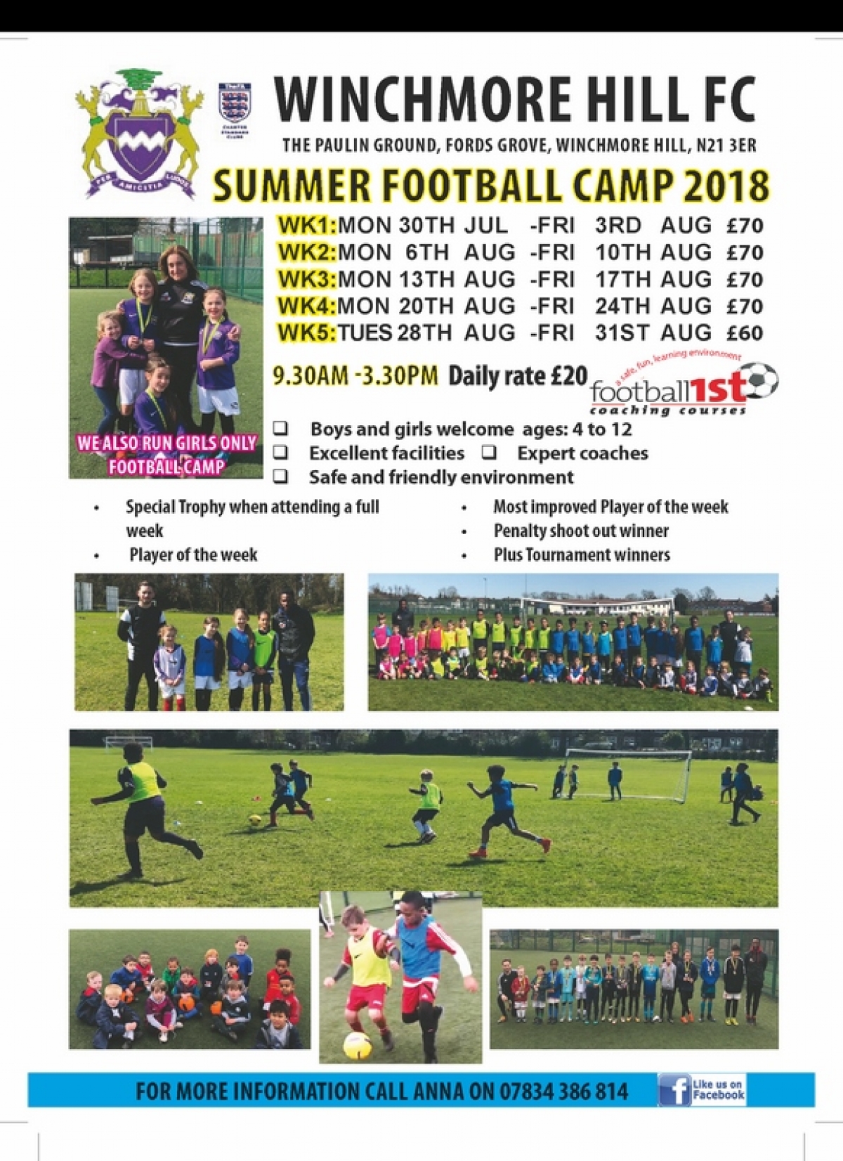 Summer Football Camp 2018