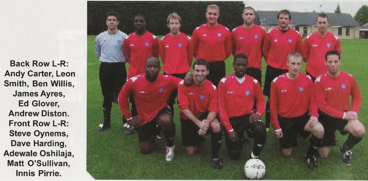 AFA Representative Team v Oxford University, October 2007. Result: 4-1.