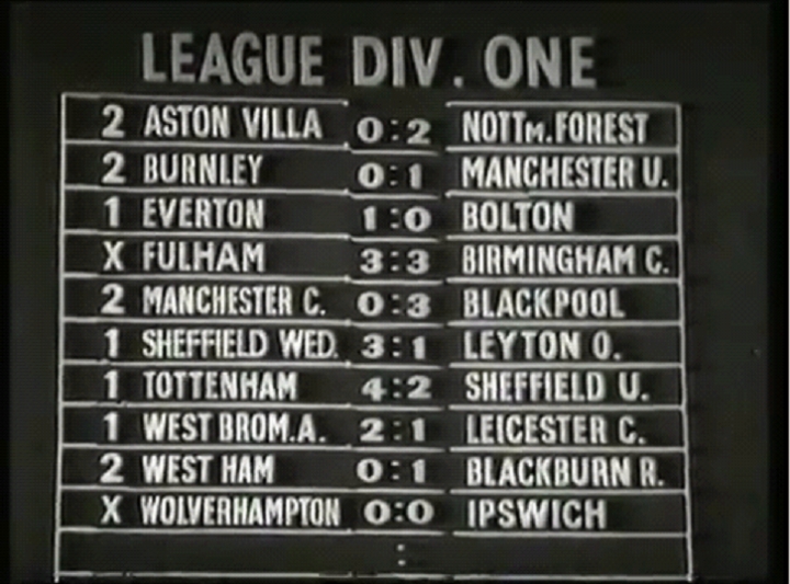 Results Results for Saturday 1st November, 2025