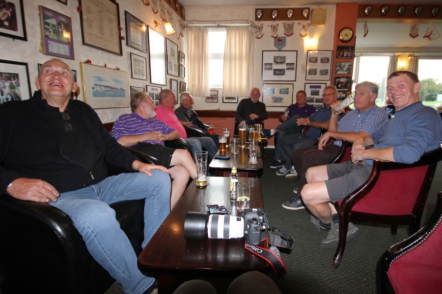 OAPs in the bar, 30th September 2017  - Around-the-Hill -  Winchmore Hill Football Club