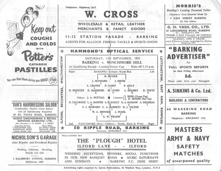 Around-the-Hill - Winchmore Hill Football Club -