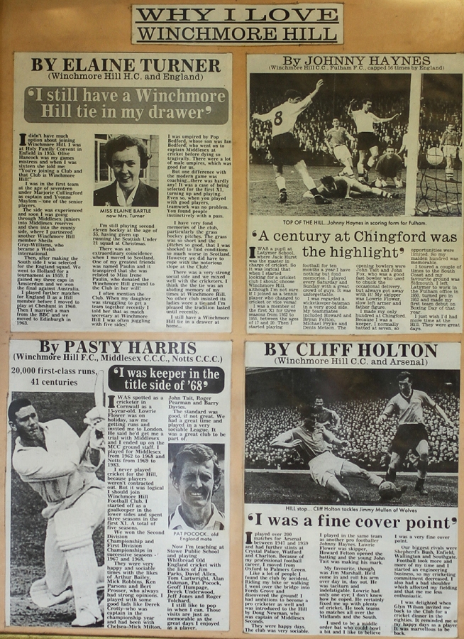 Around-the-Hill - Winchmore Hill Football Club -