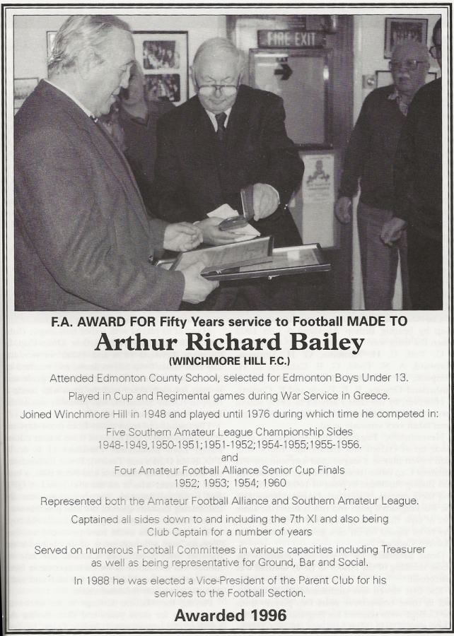 Around-the-Hill - Winchmore Hill Football Club -